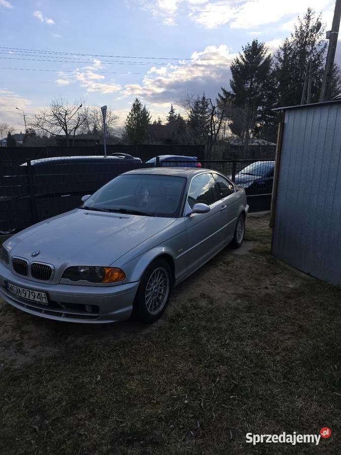 Sprzedam bmw e46 coupe m52b20 manualna Siedlce sprzedam