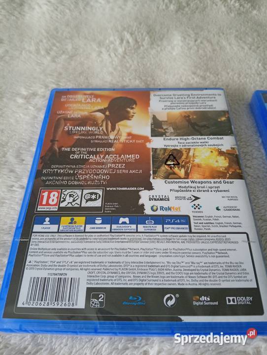 Nowa Trylogia Tomb Raider 4 5 Pakiet 3 gier NOWE Wojcieszków