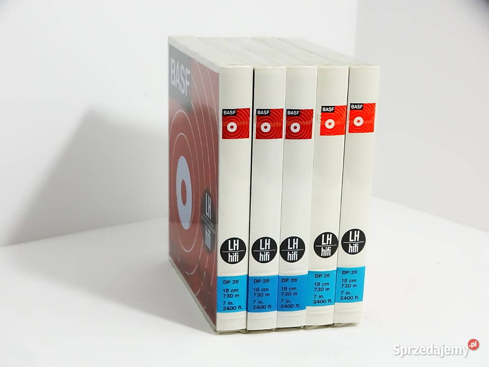 Szpule BASF LH HiFi DP26 nowe zafoliowane