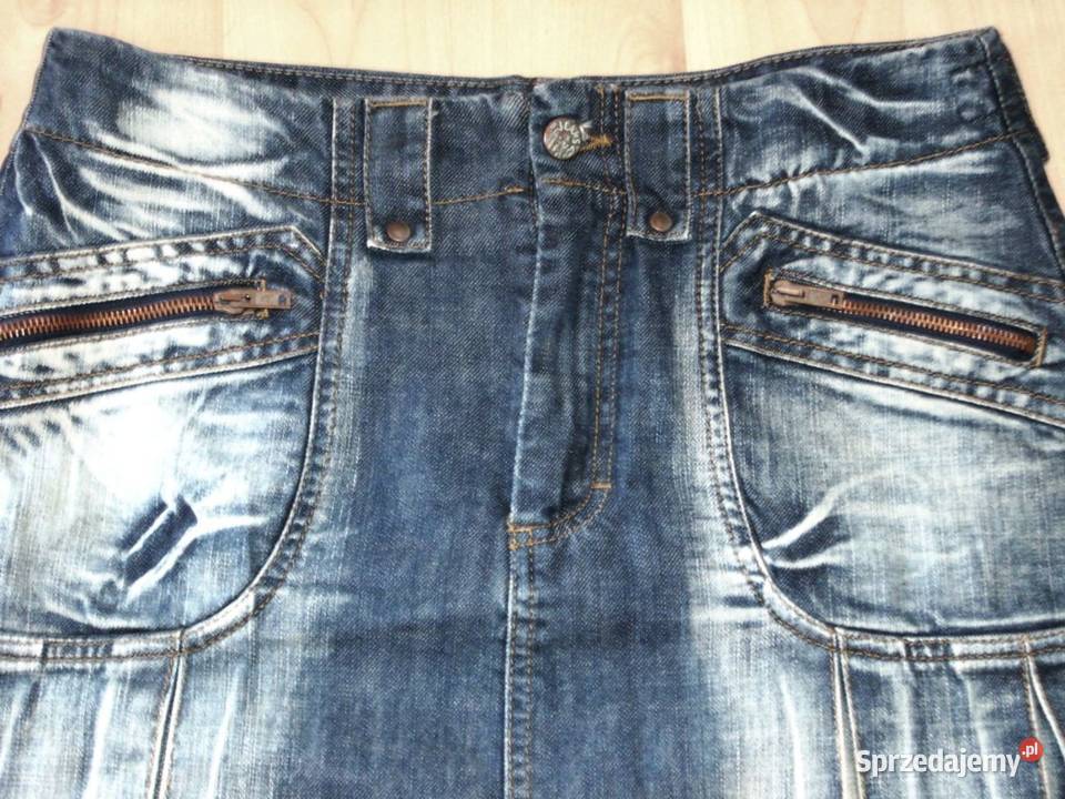 Miss Etam Dżinsowa Spódnica Jeans 38 40 L Dżinsowa  małopolskie Nowy Sącz