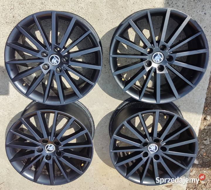 FELGI ALUMINIOWE SKODA 18 5X112 5E0601025AF Średnica 18" Radom