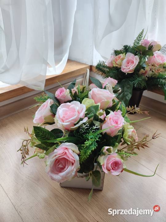 Kochanej Mamie zestaw na grób z dedykacją śląskie Sosnowiec