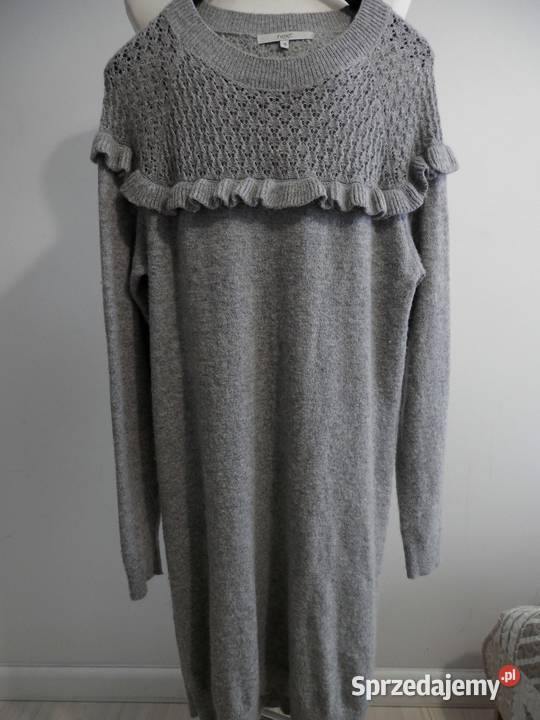 Sukienka Dzianinowa Wełniana Alpaka Nylon Spódnice i sukienki Łomża