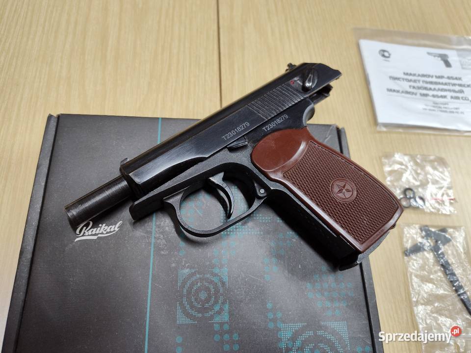 Wiatrówka pistolet Makarov Baikal MP654K Świdnica