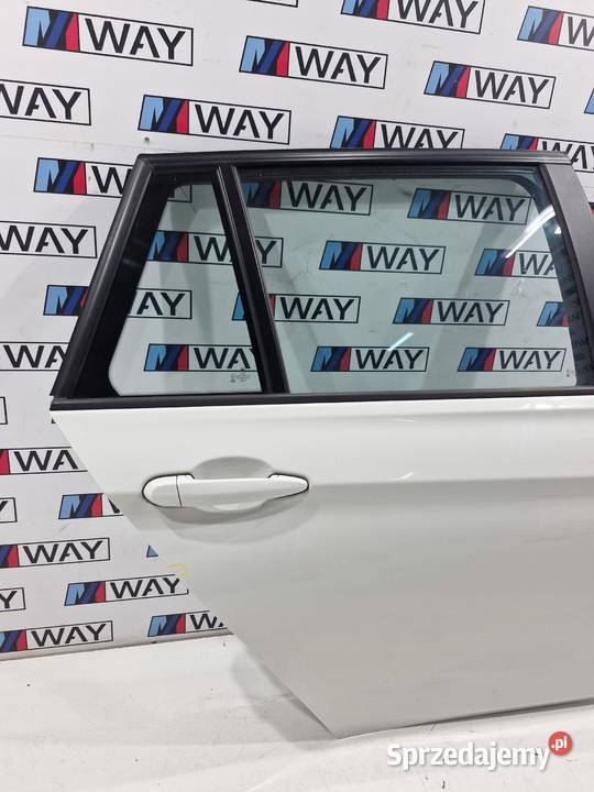 BMW F31 DRZWI PRAWY TYŁ TYLNE A300 ALPINWEISS