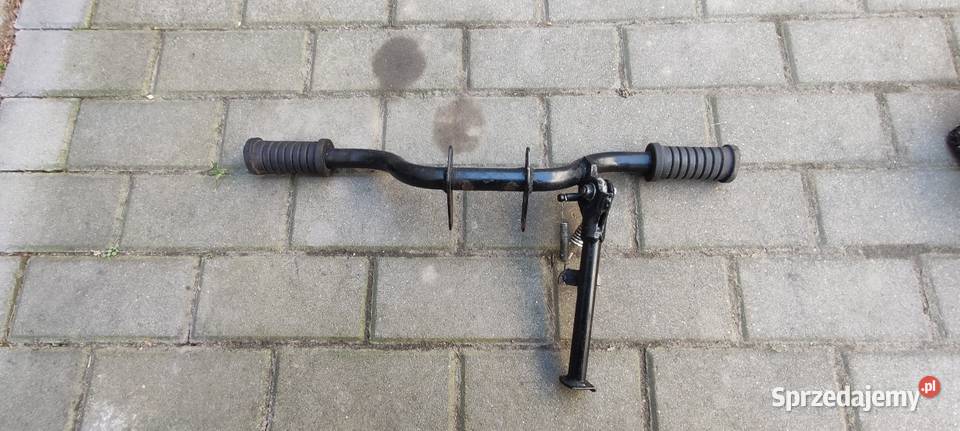 Podnóżek Simson S51 z stopką boczną Podnóżki i stopki Lwówek