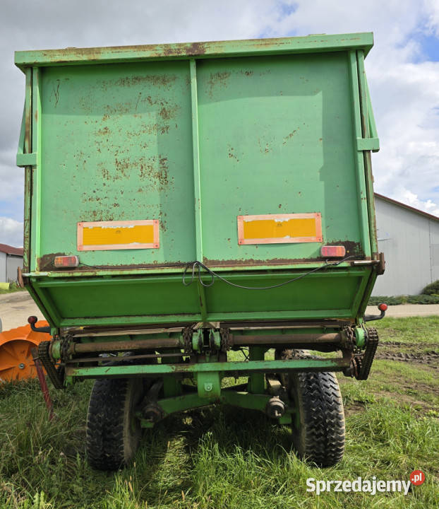 Przyczepa samowyładowcza przestrzenna 26 m3 z Kuków sprzedam