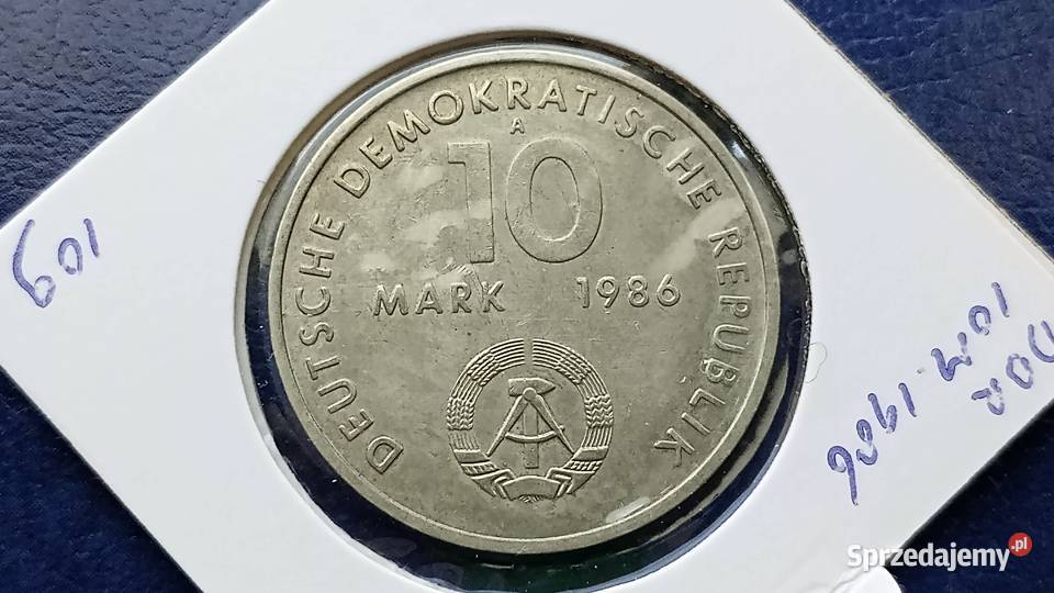 Stare monety 10 marek 1986 Thalmann Niemcy
