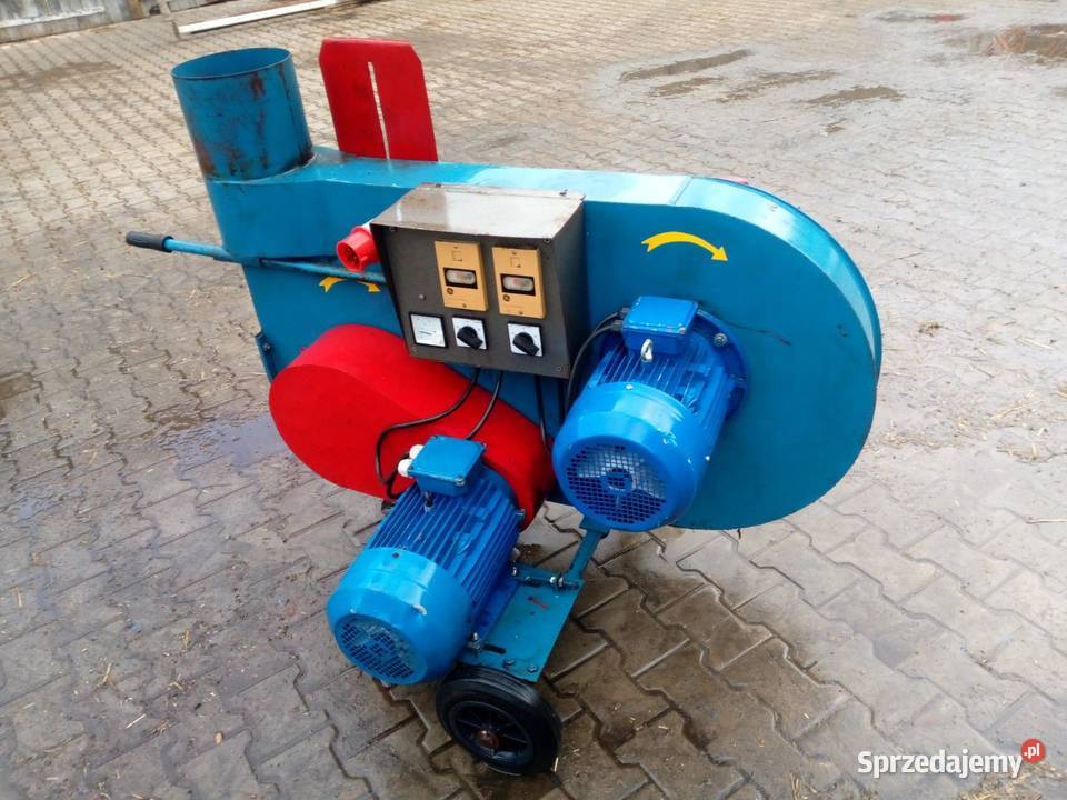 Dmuchawarzutnik zboża 60 tonh Rolnictwo wielkopolskie Swarzędz