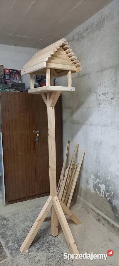 Karmnik ptaków duży solidny Dekoracje ogrodowe Żeleźniki