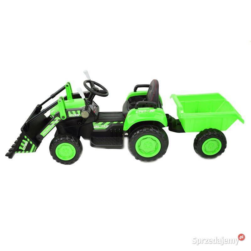 BAWIBUS Autko TRAKTOR z łyżką przyczepą na Myszków