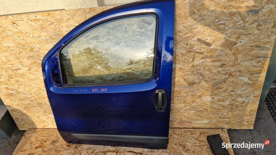 FIAT QUBO DRZWI PRZÓD LEWY LEWE osobowe Słowikowo