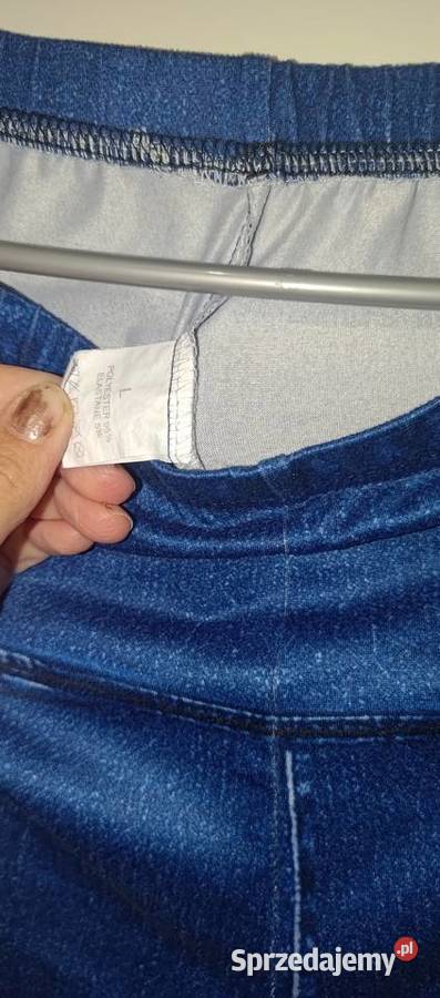 Legginsy damskie niebieski małopolskie Zakopane