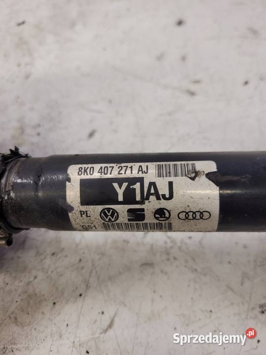 PÓŁOŚ LEWA PRAWA PRZÓD AUDI A4 B8 A5 8K0407271AJ osobowe Przystajń sprzedam
