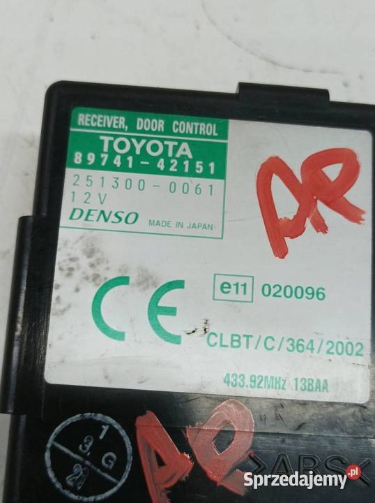 MODUŁ KPL 2 8974142151 8978042070 Toyota RAV4 II