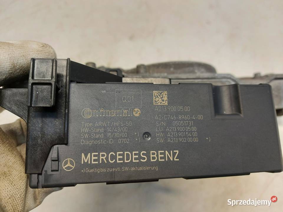 Mercedes EQC 400 W293 ZAMEK SIŁOWNIK DOCIĄG