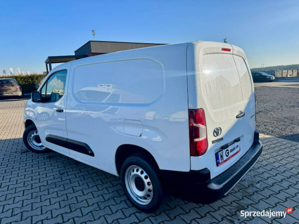 Toyota Proace City SALON 114 L2H1 DŁUGI 3 OSOBY elektryczne szyby Leszno