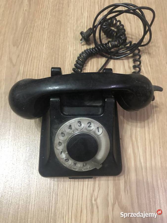 Zabytkowy telefon Czarnków
