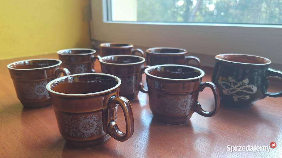 Stare filiżanki kubki do kawy porcelanowe Porcelana i szkło