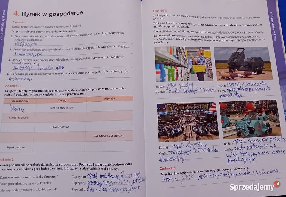 Karty pr ucznia Krok w biznes i zarządzanie 1 Kultura i Rozrywka Koźminek