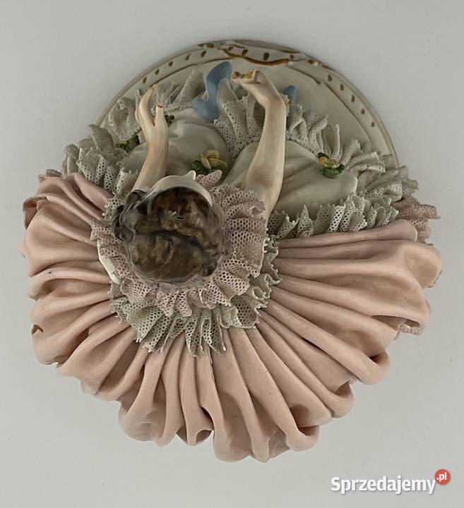 Antyczna Figurka Koronkowa Ernst Bohne Kraków