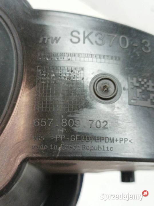 KLAPKA WLEWU PALIWA 657809702 Skoda Scala I 2019 sprzedam