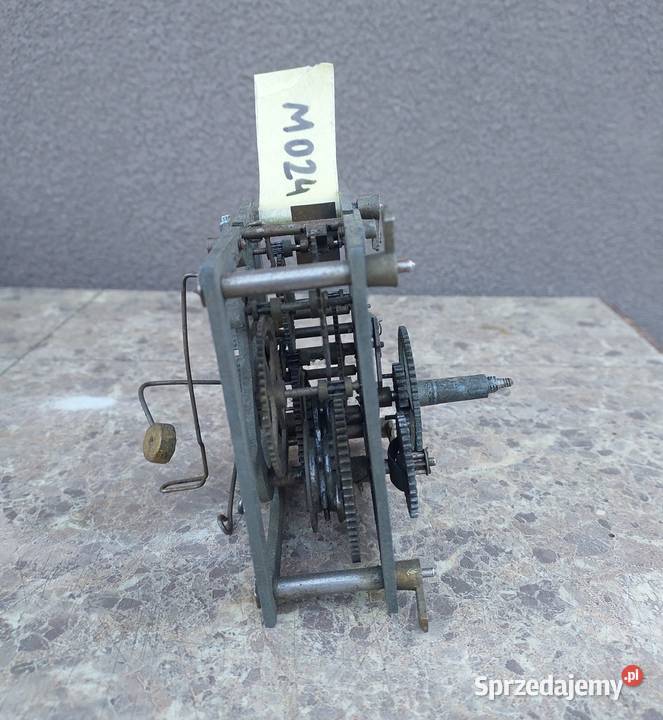 M024 Mechanizm starego zegara łańcuchowy pomorskie Tczew sprzedam