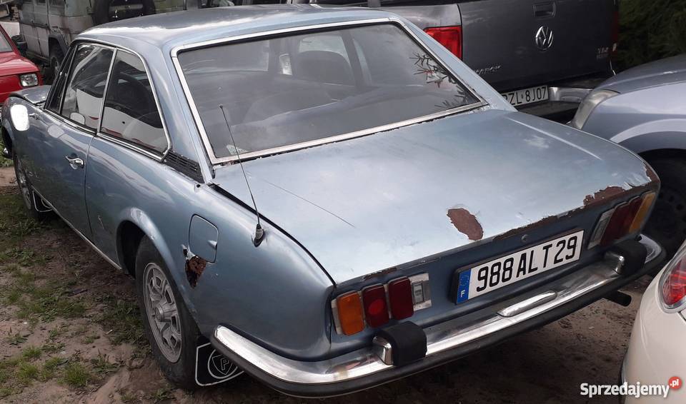 Sprzedam Peugeot 504 Coupe niebieski wielkopolskie sprzedam