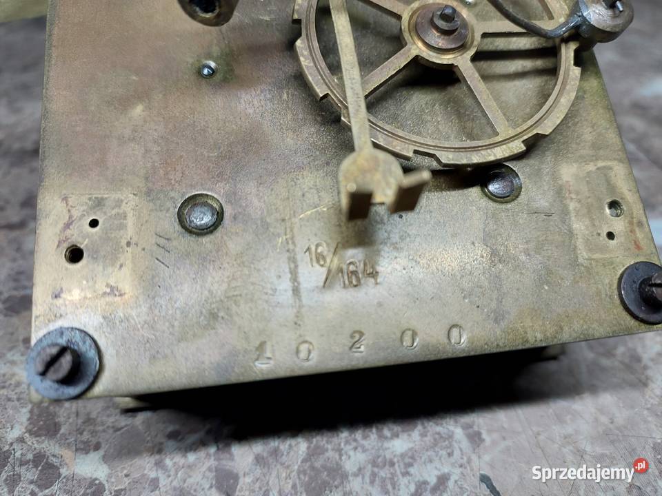 M170 Mechanizm starego zegara ściennego pełna