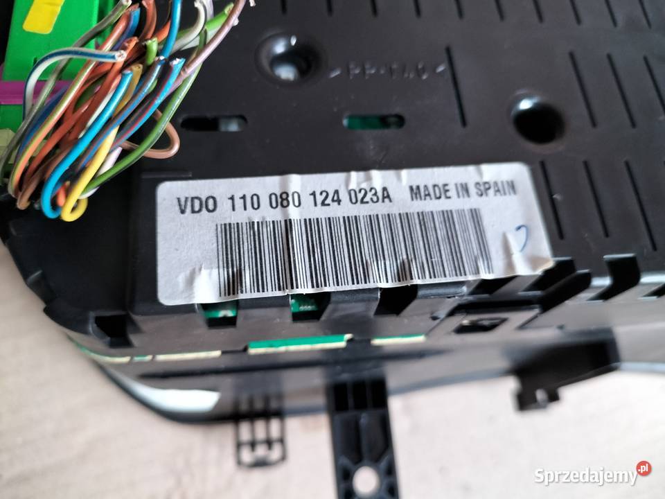 VW POLO MK4 9N 12 LICZNIK ZEGARY Wyposażenie wnętrza Kamień-Kolonia