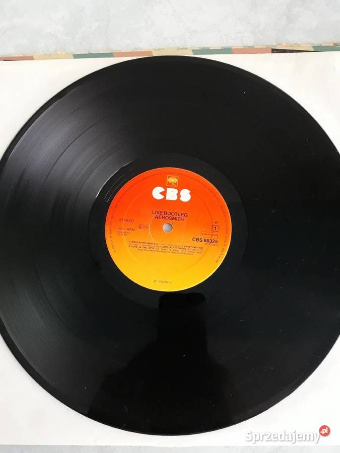 AEROSMITH Live Bootleg 1978kolekcjonerskie 2 LP Rzeszów