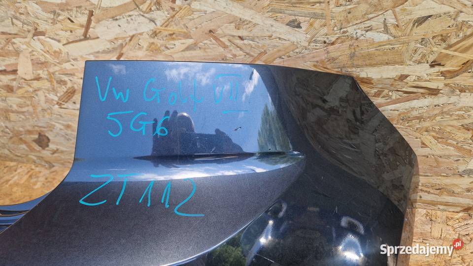 VW GOLF 7 VII 5G6807421 ZDERZAK TYLNY TYŁ wielkopolskie Słowikowo