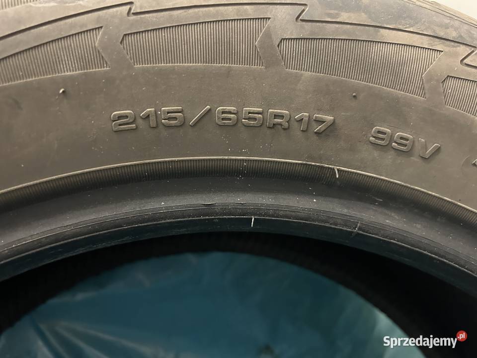 Opony GoodYear 215x65xr17 Zima Stan nowy Używany Warszawa