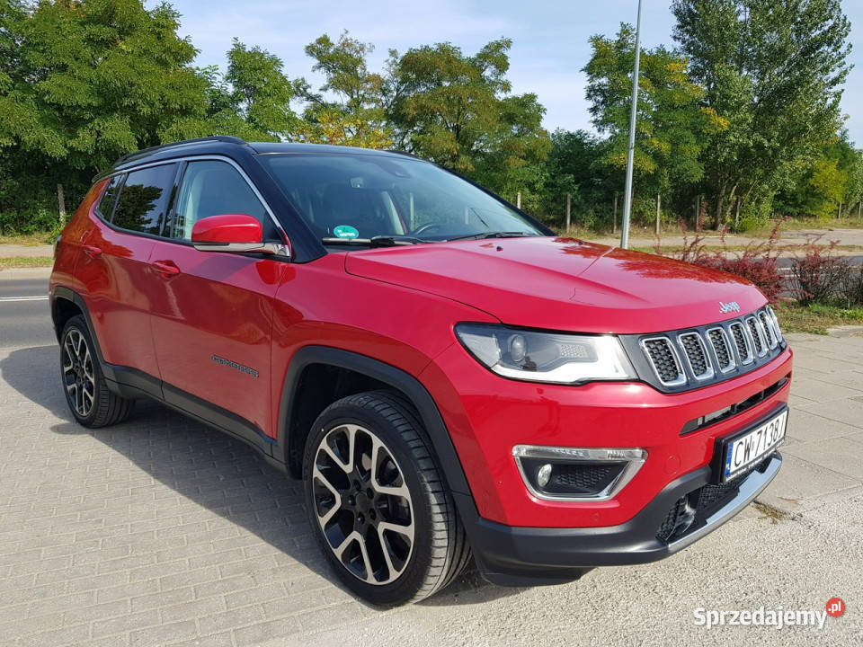 Jeep Compass 20 Multijet 4x4 Limited VAT 23 wspomaganie kierownicy Włocławek
