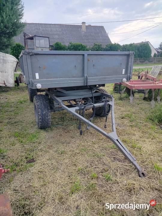 Sprzedam dwie przyczepy zarejestrowane wywrotki Wieczyn
