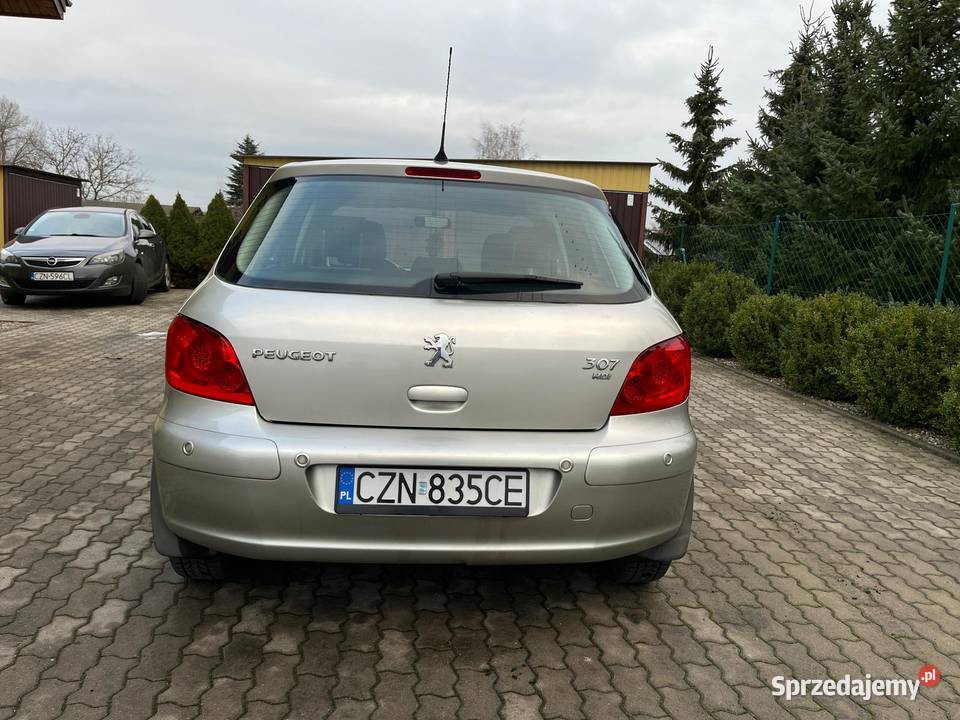 Peugeot 307 16 HDI 2007r SUPER STAN Motoryzacja Janowiec-Wieś