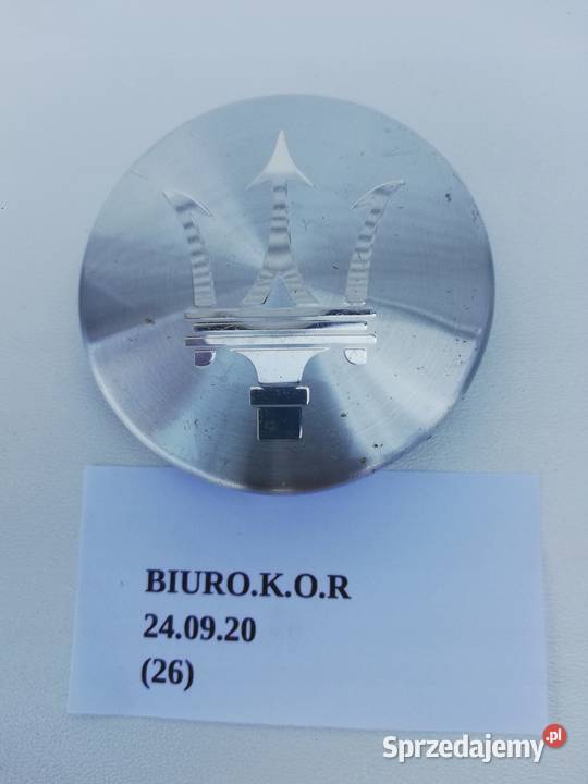 DEKIELEK FELGI MASERATI QUTTROPORTE GRANTURISMO osobowe Pozostałe Nowy Tomyśl sprzedam