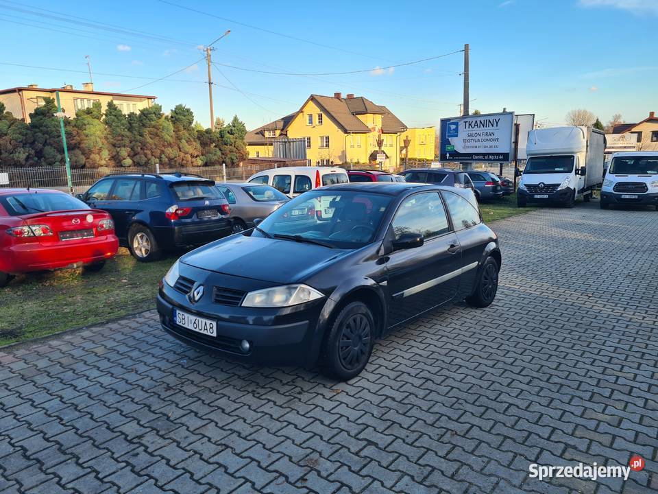 Renault Megane II Coupe 15d 82 Nie zgnita HAK czarny
