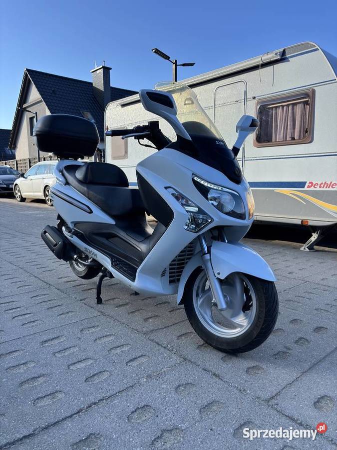 Skuter Sym GTS 125 Evo pomorskie Pępowo