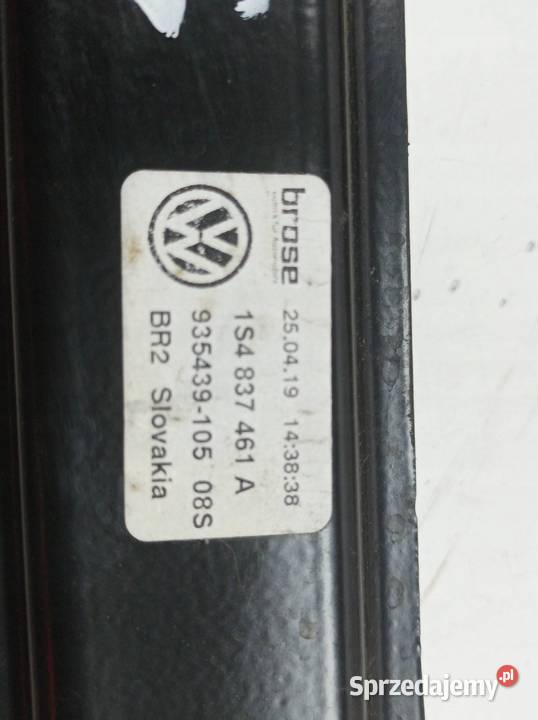 MECHANIZM SZYBY LEWY PRZÓD 1S4837461A 1S0959802