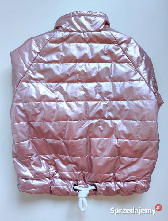 Unikatowa kurtka różowa błyszcząca metalik śląskie Katowice