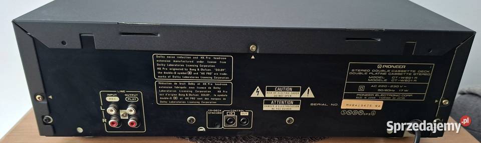 Pioneer deck CTW601R