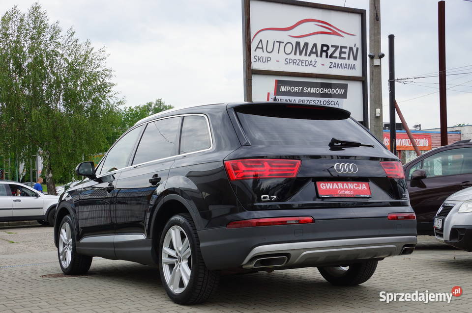 Audi Q7 30 TDI 2018 4x4 7osób Virtual Navi VAT marża
