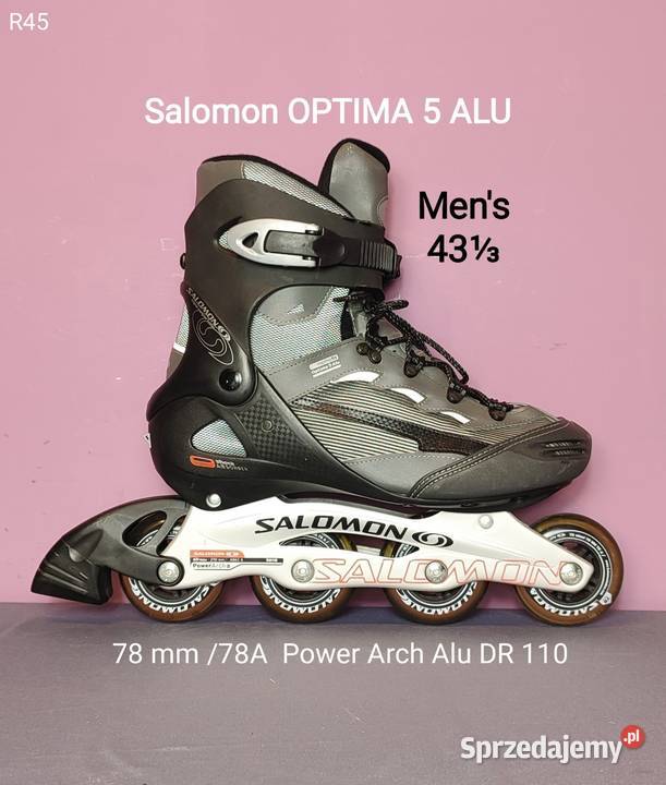 Rolki Salomon Optima 5 Alu męskie rozmiar 43