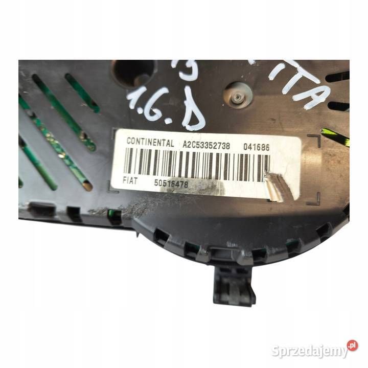 LICZNIK ZEGARY 50516478 Alfa Romeo Giluietta 16