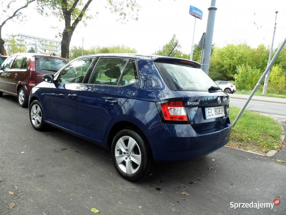 koda Fabia 10 gaz klima III 2014 ABS Łódź