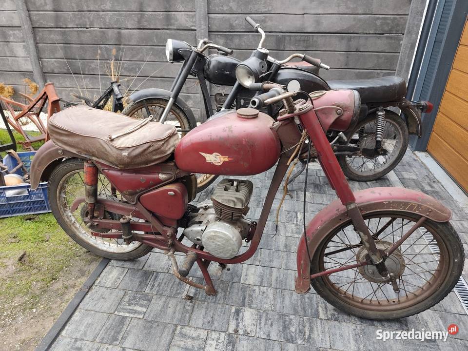 Zestaw 3 wsk 125 b1 B3 z2 ramy plus części Nekla sprzedam