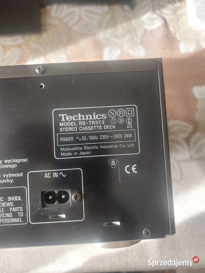 TECHNICS RSTR373 DECK 2KASRTOWY STEREO