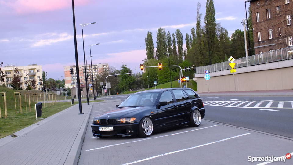 BMW E46 Touring 2005r m pakiet zimówki skóry elektryczne lusterka śląskie Katowice