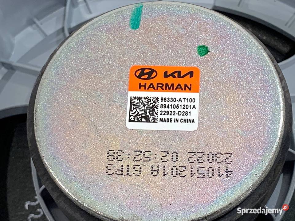 GŁOŚNIKI KOMPLET KIA NIRO II SG2 96330AT100 osobowe